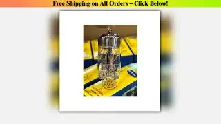 JJ Gold Pin ECC81 Can Replace 12AT7/ECC801S/6201/E81CC Vacuum Tube Audio Amplifier Accessories