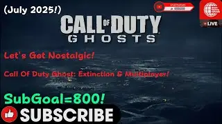 Call Of Duty Ghost: Extinction & Multiplayer🍿🔥 SubGoal=800!