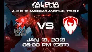Starcraft 2 Alpha Team League Amateur Tour 3 Validity gaming vs Next Gaming
