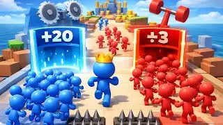 COUNT MASTER LIVE 🔴 | +20 vs &divide;3 😱 Can I Win This Level?This COUNT MASTER Level Is #shortslive #game