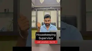 Urgent Required 💥Housekeeping Supervisor💥 For Udaipur Location For More Details Call me - #jobs
