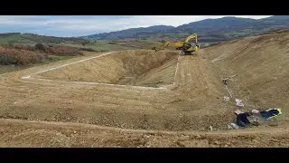 Epdm Geomembran li Tarımsal Sulama havuzu.Yağmur,kar,y&uuml;zey suları toplama havuzu.