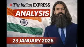 The Indian express analysis / 23 January 2026 #upsc #upsccurrentaffairs #hpas #hppatwari #cds