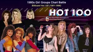 1980s GIRL GROUPS | Hot 100 Chart Battle (1981-1998)