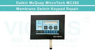Daikin McQuay MicroTech MC280 Operator Keyboard Repair Replacement