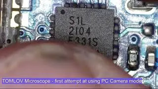 Tomlov DM9 Max microscope first look in PC Camera mode