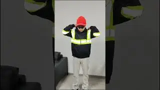 High Visibility Winter/Fall Hoodie Safety Reflective Sweatshirt For Men and Women with Large Pockets