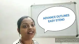 Hindi Shorthand Advance outlines In Easy way Explanation for Good SHORTHAND/STENO Speed