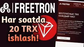 FREETRON / Sarmoya TRX ishlash! YANGI KRAN SAYT! 👌