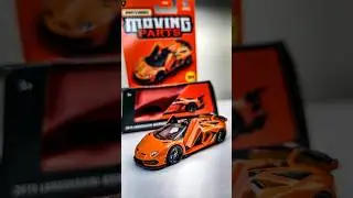 Matchbox Moving Parts Lamborghini Aventador Roadster with new Carlomo Wheels... #Diecast #matchbox