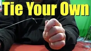 FISHING KNOTS SNELL Knot - How to EASILY SNELL Hooks for Fishing