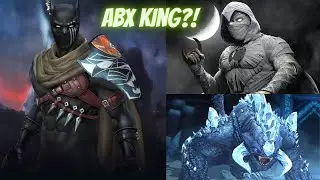 T4 MOON KNIGHT vs LVL 80 BLACK PANTHER but this time in abx - Marvel Future Fight