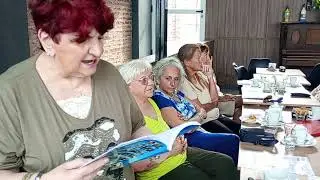 Catalina Rizzo en la Ronda Literaria Abierta 2026. Registro de Cristina Larice 
