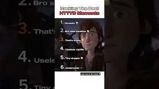 Ranking The Best How To Train Your Dragon Moments