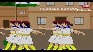Ten Little Indian Girls Nursery Rhymes kids Karaoke Pre School Songs #pebblesrhymes #pebbles