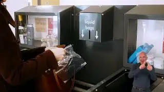 Exeter Airport help video - Security.  This video is our BSL version with subtitles.