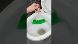 Опустите это в унитаз. Сверкающая чистота на несколько месяцев без необходимости тереть!