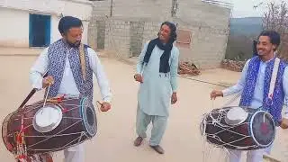 nazakat and Tayyab Dhol master from Kotli Azad Kashmir most beautiful Dhol saaz