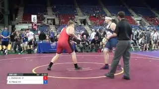 Cadet GR 285 Semi-Finals - Logan Zschernitz (WI) vs. Nicholas Pierce (MN)