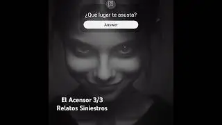 El Acensor 3/3 | Relato Corto De Terror | Relatos Siniestros #shorts