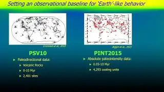 Geomagnetic field evolution from models and vice versa - Richard Bono - 2021 MagIC Workshop(1/21/21)