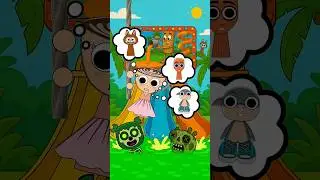 Who Poured ACID in the Pool?! 🧪😱 | Peppa Pig Capucina x Sprunki | Incredibox Parody