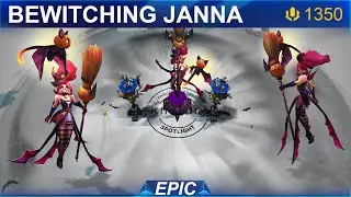 Bewitching Janna Skin Spotlight 2020 | SKingdom - League of Legends