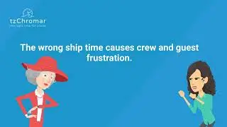 tzChromar from theICEway, helping cruise lines manage time zone changes