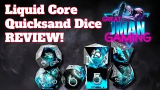 🎲 Hypnotic Quicksand Dice Review &ndash; Liquid Core Eye Candy for Your Tabletop Games! 🌊