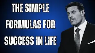 The sample formulas for success motivation video by Tony Robins