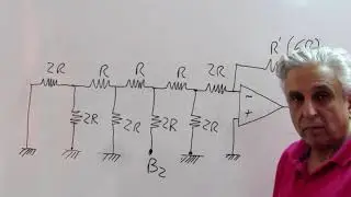 Conversor digital analógico R 2R