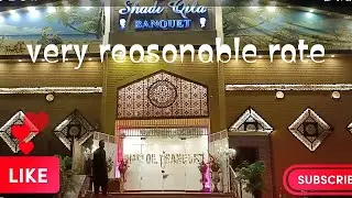 Affordable Banquet shadi Qila KarachiGulistan e Johar 🌋visit vlog
