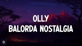 Olly - Balorda nostalgia (Testo 4K / Lyrics Video 4K) - Sanremo 2025