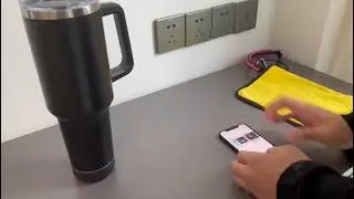 stainless steel smart vacuum flask with blue tooth music player and speaker