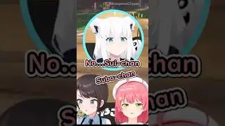 Miko Accidentally Call Subaru as Sui-chan #sakuramiko #oozorasubaru  #micomet