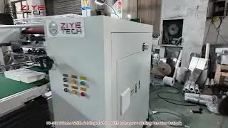 FD-560 560mm width folding machine + conveyor + auto divide cutting function outlook