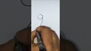easy art drawing with numbar 9 #bird 🐦 🥰 #reels #easyartlover #trending #shorts #beautiful art
