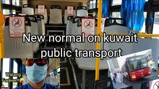 Kuwait new Normal on Public bus transportation
