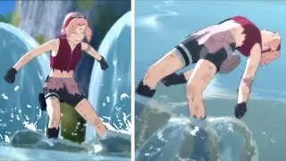 Naruto Storm 4 RTB - Team 7 vs. Shippuden Shikamaru and Asuma [JPV, No HUD]