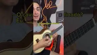 Como afinar o cavaquinho de ouvido #samba #cavaquinho