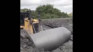 cat dozer rolling clay #shorts