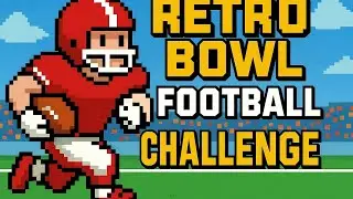 Best production yet of RETRO BOWL football 🏈 #CHALLENGE!! Can the goat pull it off? 👀 