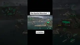Pan Spatial Rhombat In Action ✈️ #modernwarships #modernwarshipbattle #mwcreator #gaming