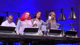 Arsis handbell ensemble playing Sibelius