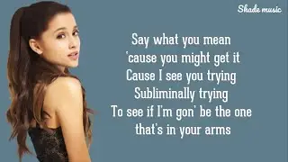 Ariana Grande, Doja Cat - motive (Lyrics)