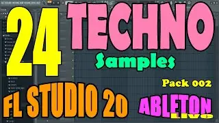 SUPER MEGA PACK SAMPLES 002 TECHNO Samples e Loops ( FL Studio 20 e Ableton ) ( Link download )