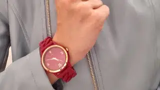 Часы с силиконовым браслетом 43950 Oriflame 11 каталог 2021