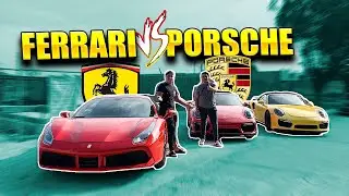 CORRIMOS UN FERRARI 488GTB VS MI PORSCHE TURBO | Alberto Orozco