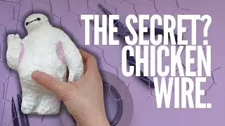 Build Your Favourite Character Using Chicken Wire and Paper Mach&eacute; (Okay and a Few Other Things)