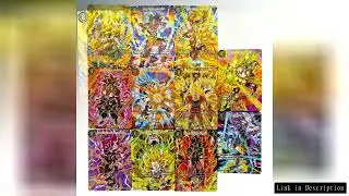 11Pcs/set Diy Dragon Ball Ultra Instinct Collection Card Refraction Color Flash Hot Stamping Super S